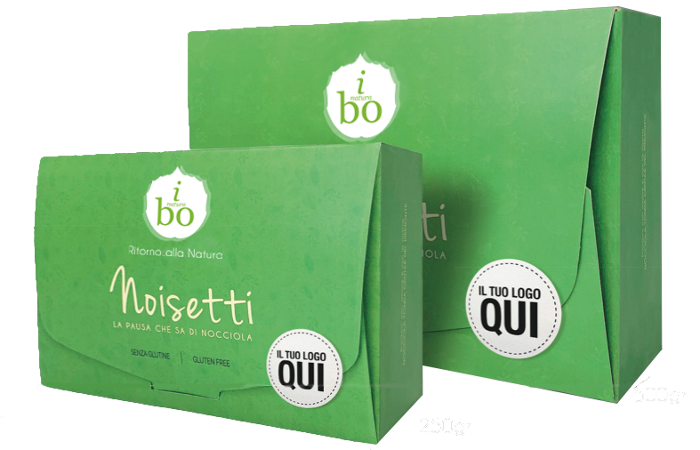 ibo-bio-nocciole-noisetti-scatola-personalizzata produciamo dolci da nocciole del Piemonte